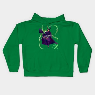 God Loki WPAP Kids Hoodie